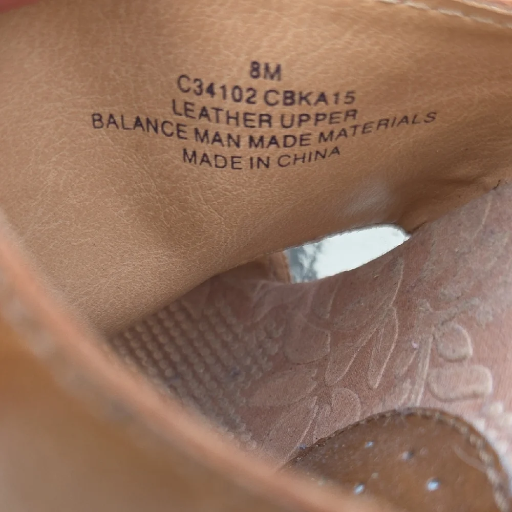 B.O.C Born Concept "Dianna" Floral Cork Wedge Sandals 8M - Picture 9 of 10